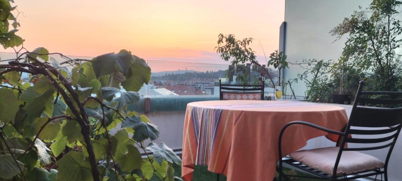 Preciosa Habitacion Suite En Atico Con Terraza Santiago de Compostela Exterior foto